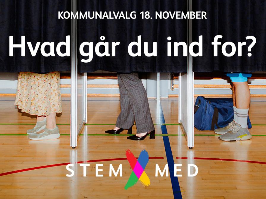 Kommunalvalg 2025: Hvad går du ind for?