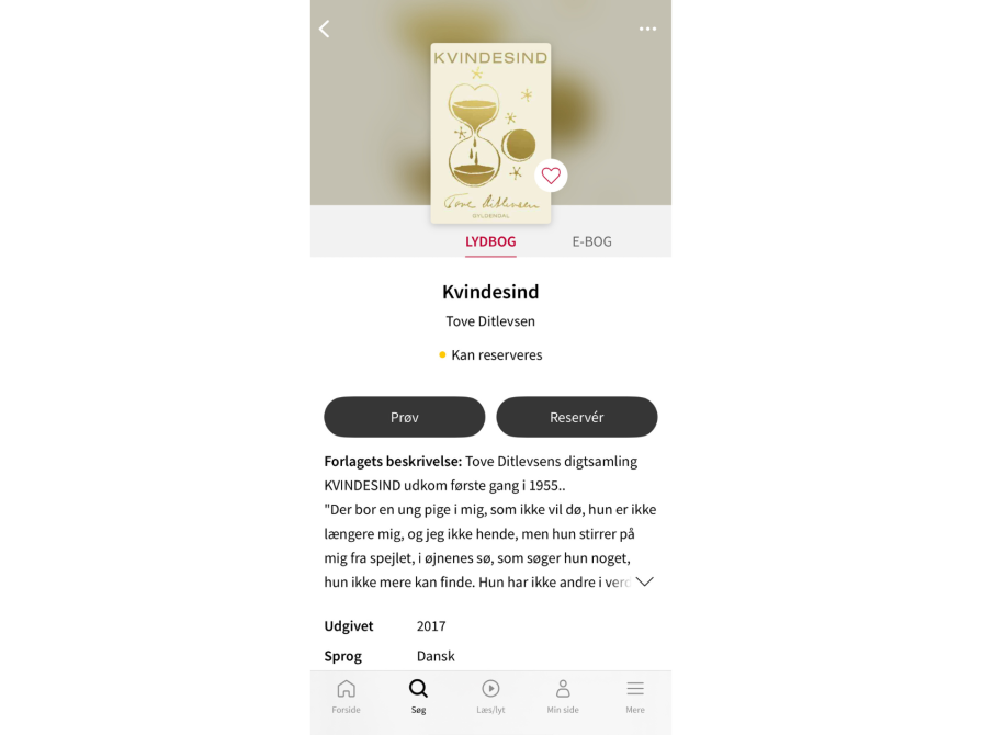 Screenshot fra eReolen